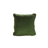 Porland Kadife Biyeli Yeşil Yastık 40x40cm