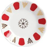 Porland Kırmızı Yaldız Çay Tabağı 12 cm