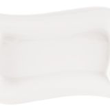 Porland Leaf Beyaz 23 cm Kayık Tabak