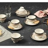 Porland Lidya 90 cc 6 Kişilik Kahve Takımı
