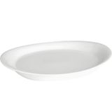Porland Luna Beyaz 34 cm Kayık Tabak