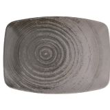 Porland Lykke Gri 27 cm 6 Adet Kayık Tabak
