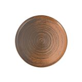 Porland Lykke Kahverengi 21 cm Düz Tabak