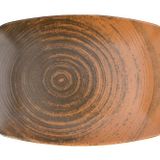 Porland Lykke Kahverengi 32 cm 6 Adet Kayık Tabak
