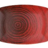 Porland Lykke Kırmızı 32 cm Kayık Tabak