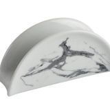 Porland Marbly 14 cm Beyaz Peçetelik