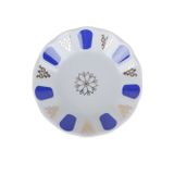 Porland Mavi Yaldız Çay Tabağı 11cm 6 adet