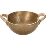 Porland Milos Altın Rengi 26x30x11 cm Kase
