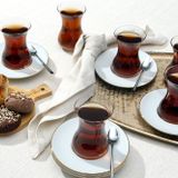 Porland Minez Altın Yaldız 12 Parça 6 Kişilik Çay Takımı