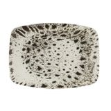 Porland Moire Bej 32 cm Kayık Tabak