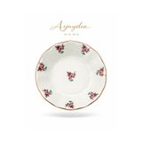 Porland Mor Gülriz Çay Tabağı 6’lı Set – AYAYDIN HOME