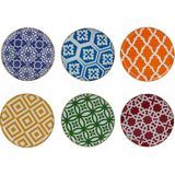 Porland Morocco 20 cm 6 Parça Pasta Tabağı Seti