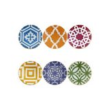 Porland Morocco 6lı 12 cm Çay Tabak Seti