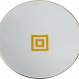 Porland Morocco Desen 4 Sarı 19 cm Çukur Tabak