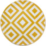 Porland Morocco Desen 4 Sarı Düz tabak 17 Cm