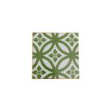Porland Morocco Desen1 Yeşil 10x10 cm 6 Adet Bardak Altlığı