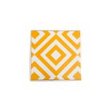 Porland Morocco Desen4 Sarı 10x10 cm 6 Adet Bardak Altlığı
