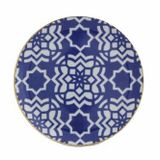 Porland Morocco Desen7 Mor 17 cm Düz Tabak