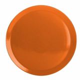 Porland Morocco Turuncu 32 cm Porselen Düz Tabak
