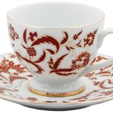 Porland Naturalist Tabaklı 170 cc 6 Adet Çay Fincanı