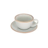 Porland New Standard Seasons Gri Tabaklı 280 cc 6 Adet Çay Fincanı