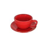 Porland New Standard Seasons Kırmızı Tabaklı 80 cc Çay Fincanı