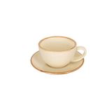 Porland New Standard Seasons Sarı Tabaklı 200 cc 6 Adet Çay Fincanı