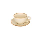 Porland New Standard Seasons Sarı Tabaklı 200 cc 6 Adet Çay Fincanı