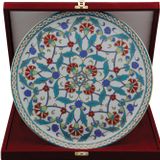 Porland Perçem 32 cm Duvar Tabağı