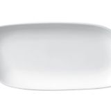 Porland Perspective Beyaz 19 cm Kayık Tabak