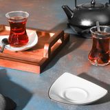 Porland Platin 4 Parça 2 Kişilik Çay Takımı
