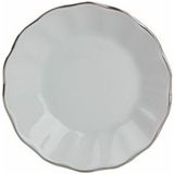 Porland Platin Yaldızlı 6 Adet Çay Tabağı