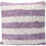 Porland Pop Stripe Lila 45x45 cm Dokuma Yastık