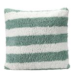 Porland Pop Stripe Mint 45x45 cm Dokuma Yastık