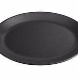 Porland Porselen 31 cm 6 Adet Seasons Siyah Kayık Tabak
