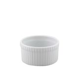 Porland Porselen 608208 Fırın Güveç Kabı - Sufle Kasesi 6'lı 8 cm