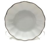 Porland Porselen 6'lı 127912 Platin Çay Tabağı