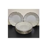 Porland Porselen 6'lı Yaldız Çay Tabak 11 Cm (6 ADET) 8697263544758