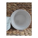 Porland Porselen Anadolu Beyazı 6 Adet 16 Cm Çukur Yemek Tabak