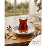 Porland Porselen Beyaz Çay Tabağı 6'lı Set | Çay Tabağı Seti 11 cm ( 127912 )