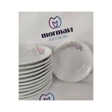 Porland PORSELEN BUKET 12 ADET 13 CM (KÜÇÜK) ÇEREZLİK,KAHVALTILIK,REÇELLİK ÇUKUR TABAK