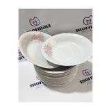 Porland PORSELEN MÜGE 12 ADET 16 CM (KÜÇÜK) ÇUKUR YEMEK TABAK