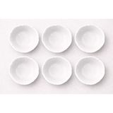 Porland Porselen Queen Beyaz 13 cm 6lı Çorba Kasesi Salata Kasesi (6 Adet)
