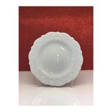 Porland Porselen Queen Beyaz 16 Cm 3'lü Düz Pasta Tabağı - Tatlı Tabağı - Ekmek Tabağı (3 ADET)