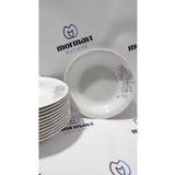 Porland PORSELEN RÜYA 19 CM 12 ADET ÇUKUR YEMEK TABAK