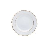 Porland Porselen Yaldızlı 16 cm 6'lı Tatlı Tabağı