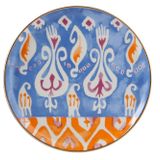 Porland Posh Desen4 28 cm 6 Adet Düz Tabak