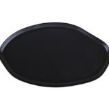 Porland Pure Seasons Siyah 27 cm Kayık Tabak