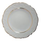Porland Queen Altın Yaldız 16 cm Düz Tabak