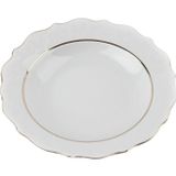 Porland Queen Altın Yaldız 20 cm 6 Adet Çukur Tabak